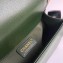 Chanel Caviar Leather Chevron Boy Flap Medium Bag Green/Gold