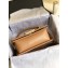 Chanel Caviar Leather Chevron Boy Flap Small Bag Caramel/Gold