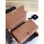 Chanel Caviar Leather Chevron Boy Flap Small Bag Caramel/Gold