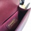 Chanel Caviar Leather Chevron Boy Flap Small Bag Burgundy/Gold