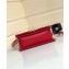 Chanel Caviar Leather Chevron Boy Flap Small Bag Red/Gold