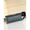 Chanel Caviar Leather Chevron Boy Flap Small Bag Gray Green/Gold