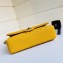 Chanel Pearl Caviar Calfskin Medium Classic Flap Bag A1112 Yellow