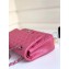 Chanel Pearl Caviar Calfskin Medium Classic Flap Bag A1112 Dark Pink