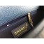 Chanel Caviar Leather Boy Flap New Medium Bag Navy Blue/Gold