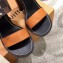 Louis Vuitton Heel 10cm Passenger Sandals Khaki 2020