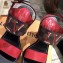 Louis Vuitton Heel 10cm Passenger Sandals Red 2020