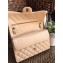 Chanel Lambskin Jumbo Classic Flap Bag A1113 Beige
