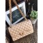Chanel Lambskin Jumbo Classic Flap Bag A1113 Beige