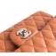 Chanel Lambskin Medium Classic Flap Bag A1112 Caramel