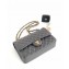 Chanel Lambskin Medium Classic Flap Bag A1112 Gray
