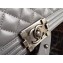 Chanel Lambskin Boy Flap New Medium Bag Gray/Silver