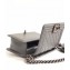Chanel Lambskin Boy Flap Small Bag Gray/Silver