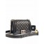 Chanel Lambskin Boy Flap Small Bag Black/Silver