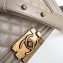 Chanel Caviar Leather Boy Flap Medium Bag Pale Gray/Gold