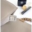 Chanel Caviar Leather Boy Flap Medium Bag Pale Gray/Gold