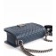 Chanel Caviar Leather Boy Flap Medium Bag Navy Blue