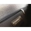 Chanel Caviar Leather Boy Flap Large Bag Black/Silver