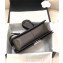 Chanel Lambskin Chevron Boy Flap Medium Bag Black