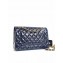Chanel Patent Leather Jumbo Classic Flap Bag A1113 Navy Blue