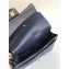 Chanel Patent Leather Jumbo Classic Flap Bag A1113 Navy Blue