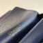 Chanel Patent Leather Jumbo Classic Flap Bag A1113 Navy Blue