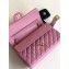 Chanel Lambskin Medium Classic Flap Bag A1112 Lavender