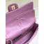 Chanel Lambskin Medium Classic Flap Bag A1112 Lavender