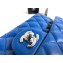 Chanel Lambskin Medium Classic Flap Bag A1112 Blue