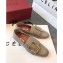 Bally Janelle Leather Flats Slippers Loafers Bone