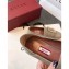 Bally Janelle Leather Flats Slippers Loafers Bone