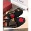 Bally Janelle Leather Flats Slippers Loafers Poker-inspired Motifs Black
