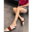 Bally Janelle Leather Flats Slippers Loafers Poker-inspired Motifs White