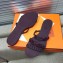 Hermes Chaine D'ancre Rivage Rubber Slipper Sandals Purple