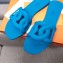 Hermes Aloha Rubber Slipper Sandals Light Blue