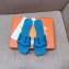 Hermes Aloha Rubber Slipper Sandals Light Blue