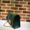 Gucci Padlock Medium Shoulder Bag 409486 Signature Leather Green