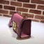 Gucci Padlock Small Shoulder Bag 409487 Leather Pink