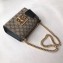 Gucci Padlock Small Shoulder Bag 409487 GG Bee Print