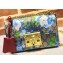 Gucci Padlock Small Shoulder Bag 409487 Blooms Print Blue