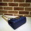 Gucci Padlock Small Shoulder Bag 409487 Signature Leather Blue