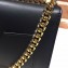 Gucci Padlock Small Shoulder Bag 409487 Leather Black