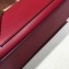 Gucci Padlock Small Shoulder Bag 409487 Leather Red