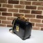 Gucci Padlock Small Bamboo Shoulder Bag 603221 Leather Black 2020