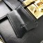 Gucci Padlock Small Bamboo Shoulder Bag 603221 Leather Black 2020