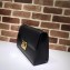 Gucci Padlock Medium Shoulder Bag 409486 Leather Black