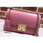 Gucci Padlock Medium Shoulder Bag 409486 Leather Pink