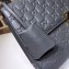Gucci Padlock Medium Shoulder Bag 409486 Signature Leather Gray