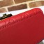 Gucci Padlock Small Shoulder Bag 409487 Signature Leather Red