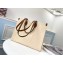 Louis Vuitton Monogram Empreinte Onthego Tote Bag GM Creamy